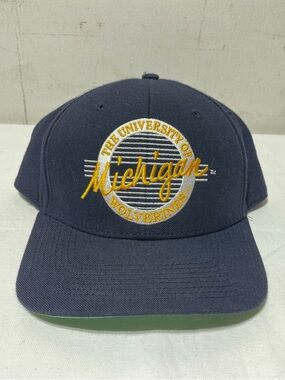 The University of Michigan Wolverines SnapBack Hat The Game Wool Blend